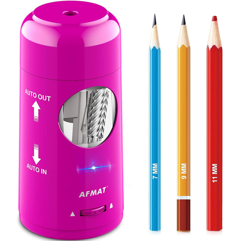 Fully Automatic Rechargeable Electric Pencil Sharpener for 7-11.5