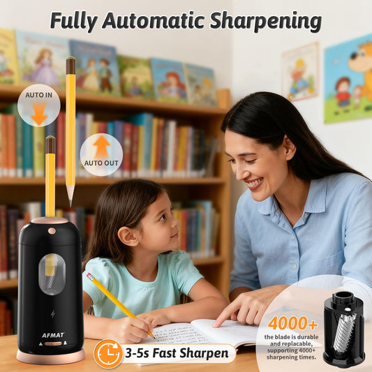 Fully Automatic Rechargeable Electric Pencil Sharpener,PSC8