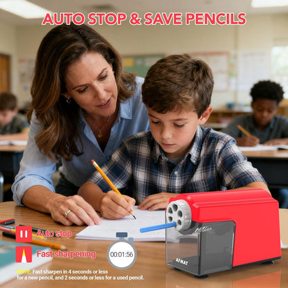 Rechargeable Classroom Electric Pencil Sharpener,PSD4RD
