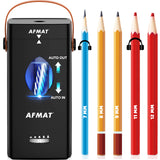✅Newest Model With Best Features✅Newly Upgraded Fully Automatic Rechargeable Electric Pencil Sharpener for 6-12mm No.2/Jumbo Pencils, 3X Longer Cutter Life, PSC7BK