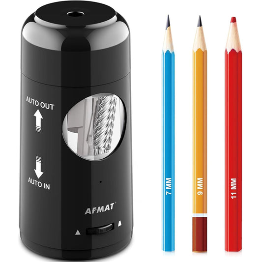 Fully Automatic Rechargeable Electric Pencil Sharpener,PSX6BK