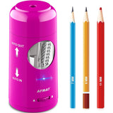 🎁Perfect Gift For A Teacher🎁Fully Automatic Rechargeable Electric Pencil Sharpener for 7-11.5mm Colored/Jumbo Pencils,PSX6PR