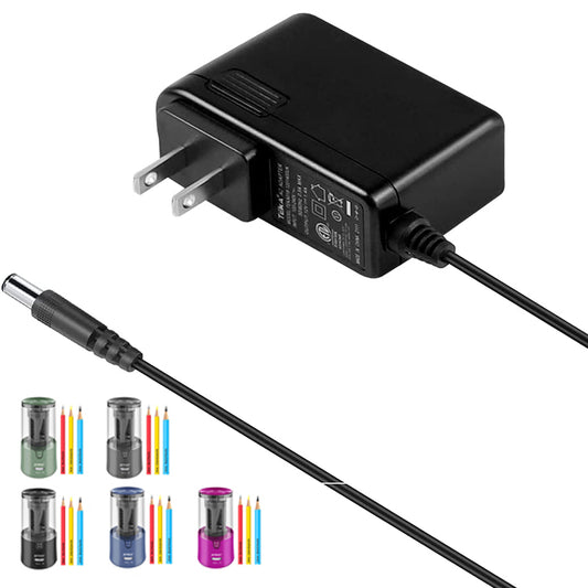 Power Adapter for Electric Pencil Sharpener Model PS91/PS92/PS93/PS94,Model:PS91-Adapter