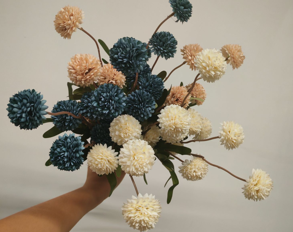 AMORISE Artificial Flowers for Indoor Home Decoration, Faux Flower for Vase