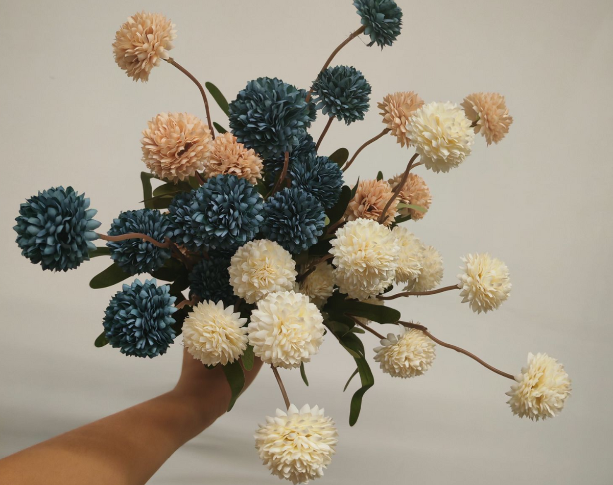 AMORISE Künstliche Blumen für die Innendekoration, Kunstblumen für die Vase