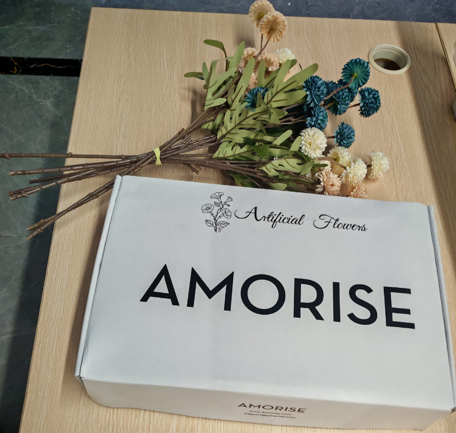 AMORISE Künstliche Blumen für die Innendekoration, Kunstblumen für die Vase