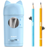 🎀Perfect Gifts for Everyone🎀 AFMAT Fully Automatic Rechargeable Electric Pencil Sharpener for φ7-8mm No.2/Colored Pencils,PSX9BL