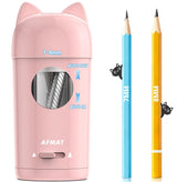 🎀Perfect Gifts for Everyone🎀 AFMAT Fully Automatic Rechargeable Electric Pencil Sharpener for φ7-8mm No.2/Colored Pencils,PSX9PK