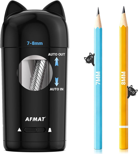 Fully Automatic Rechargeable Electric Pencil Sharpener,PSX9BK