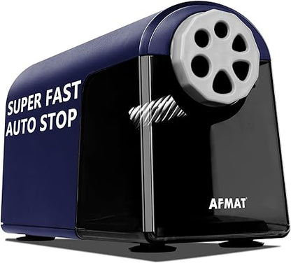 6 Holes Electric Pencil Sharpener,PSX2BL