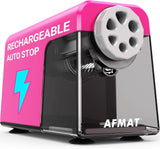 🏫Classroom Must-Haves Every Teacher Needs🏫6-Hole Electric Pencil Sharpener for Classroom, Cordless & Rechargeable & Heavy Duty, for 6-11mm Colored Pencils, 10,000+ Sharpenings,PSD1PK