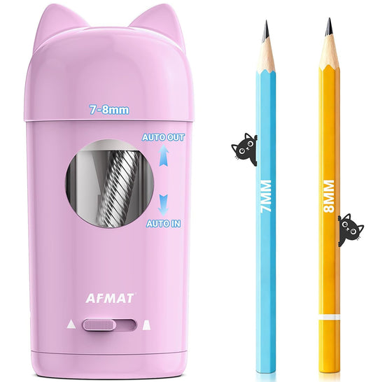 Fully Automatic Rechargeable Electric Pencil Sharpener for φ7-8mm No.2/Colored Pencils,PSX9PR