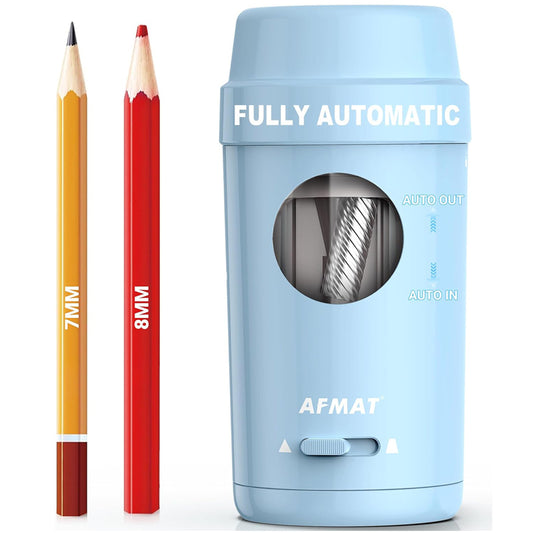 Fully Automatic Rechargeable Pencil Sharpenerfor φ7-8mm No.2/Colored Pencils,PSX8BL