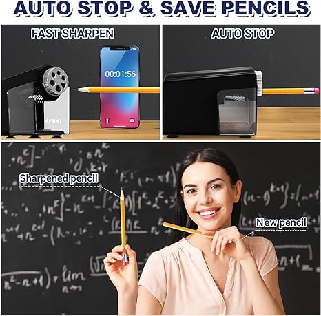 Classroom Electric Pencil Sharpener,PSX4BK