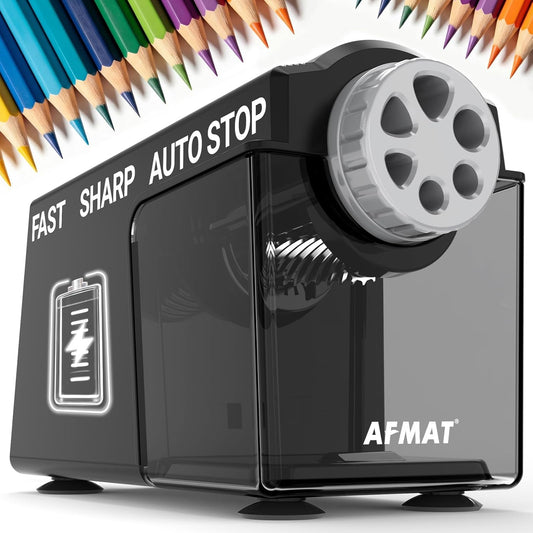 Rechargeable Classroom Electric Pencil Sharpener,PSD4BK
