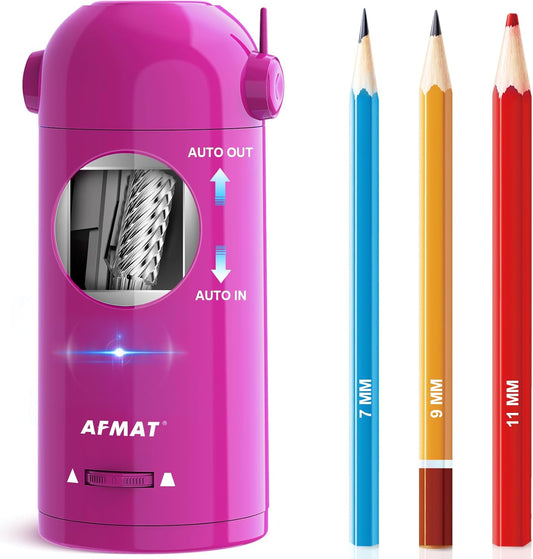 Fully Automatic Rechargeable Electric Pencil Sharpener, PSX5PR