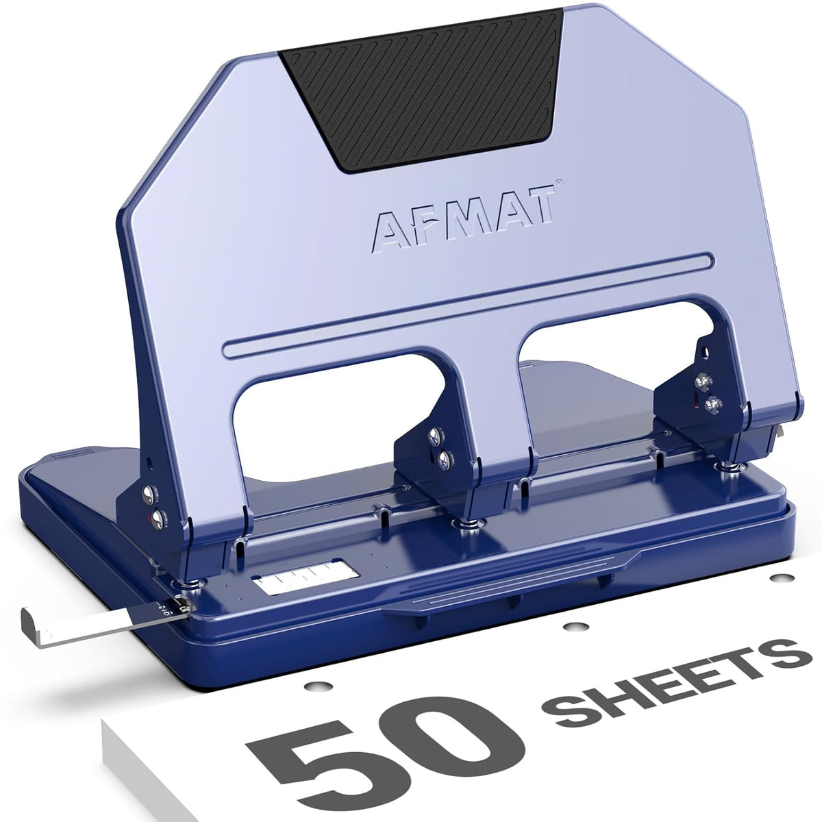 AFMAT 3 Hole Punch Heavy Duty, 9/32