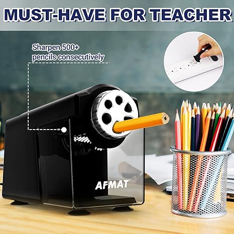 Classroom Electric Pencil Sharpener,PSX4BK