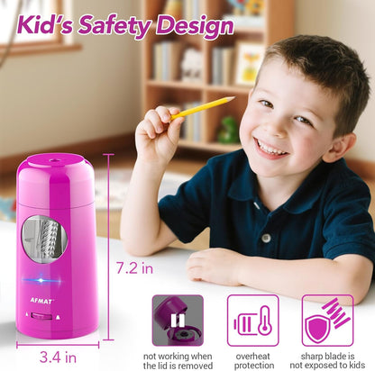 Fully Automatic Rechargeable Electric Pencil Sharpener,PSX6GN