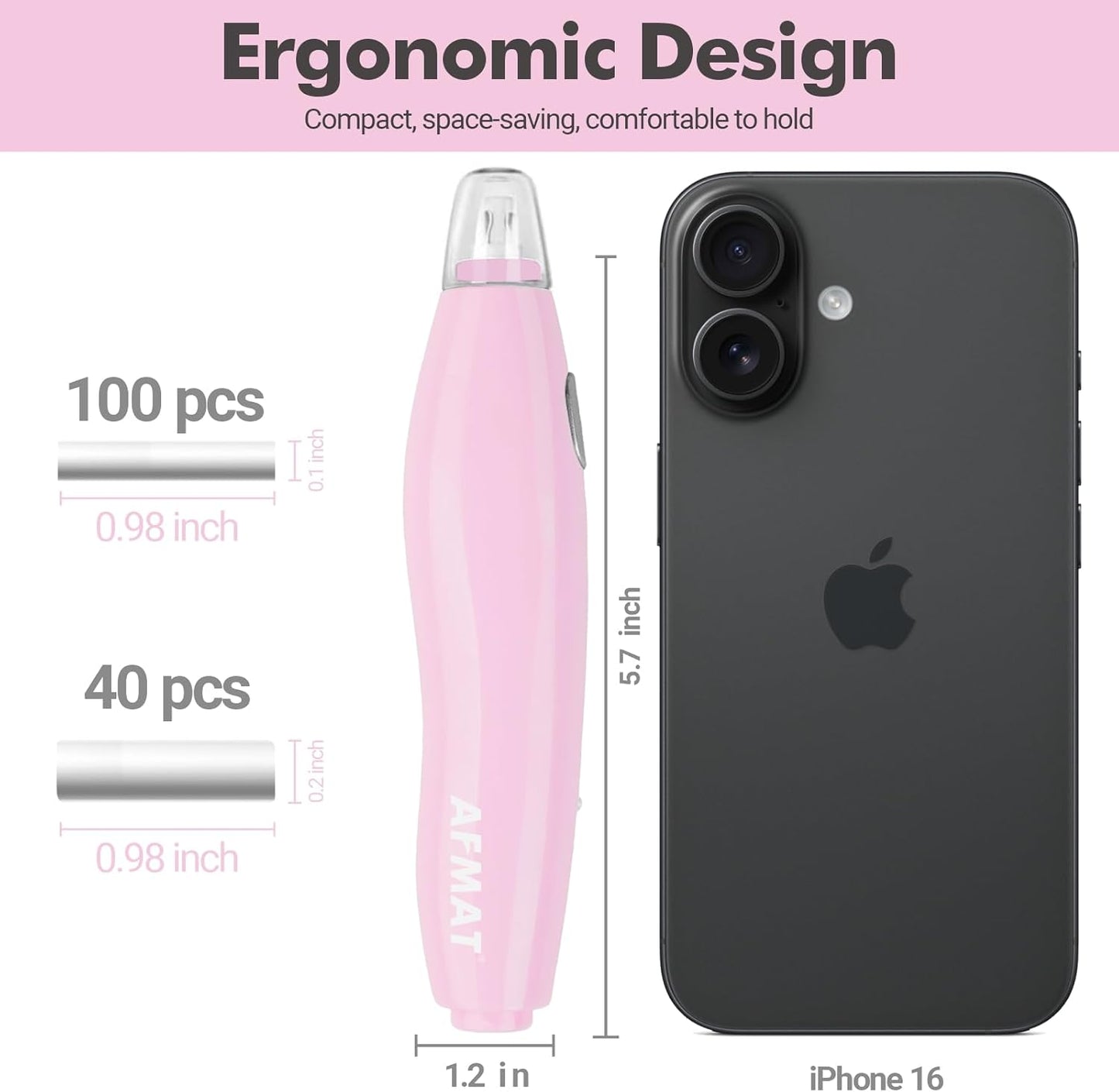 【Ali Haider Artist】AFMAT EE04 Electric Rechargeable Electric Eraser Kit for Artists,140 Refills for Drafting