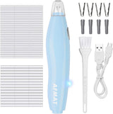 Rechargeable Electric Eraser for Artists, with 140 Eraser Refills, EE04BL