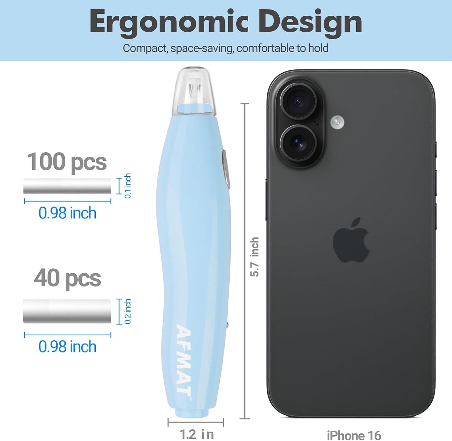 【Ali Haider Artist】AFMAT EE04 Electric Rechargeable Electric Eraser Kit for Artists,140 Refills for Drafting
