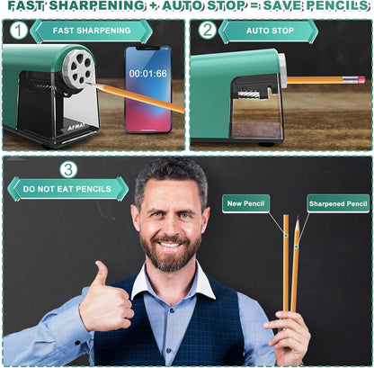 6 Holes Electric Pencil Sharpener,PSX2GN