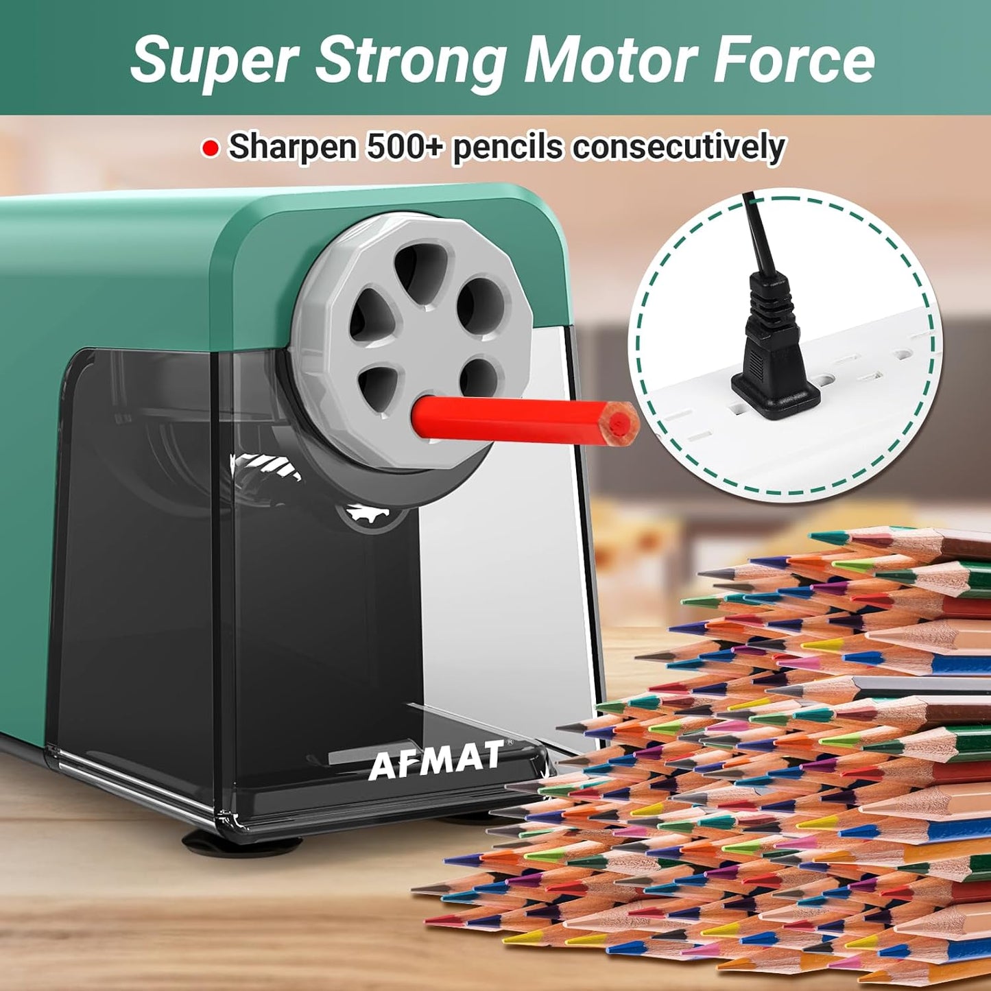 Classroom Electric Pencil Sharpener,PSX1GN