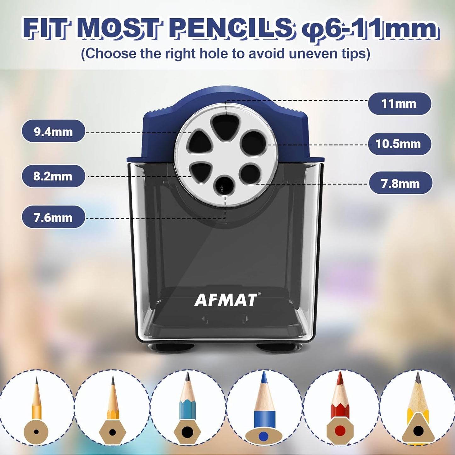 Classroom Electric Pencil Sharpener,PSX4BL