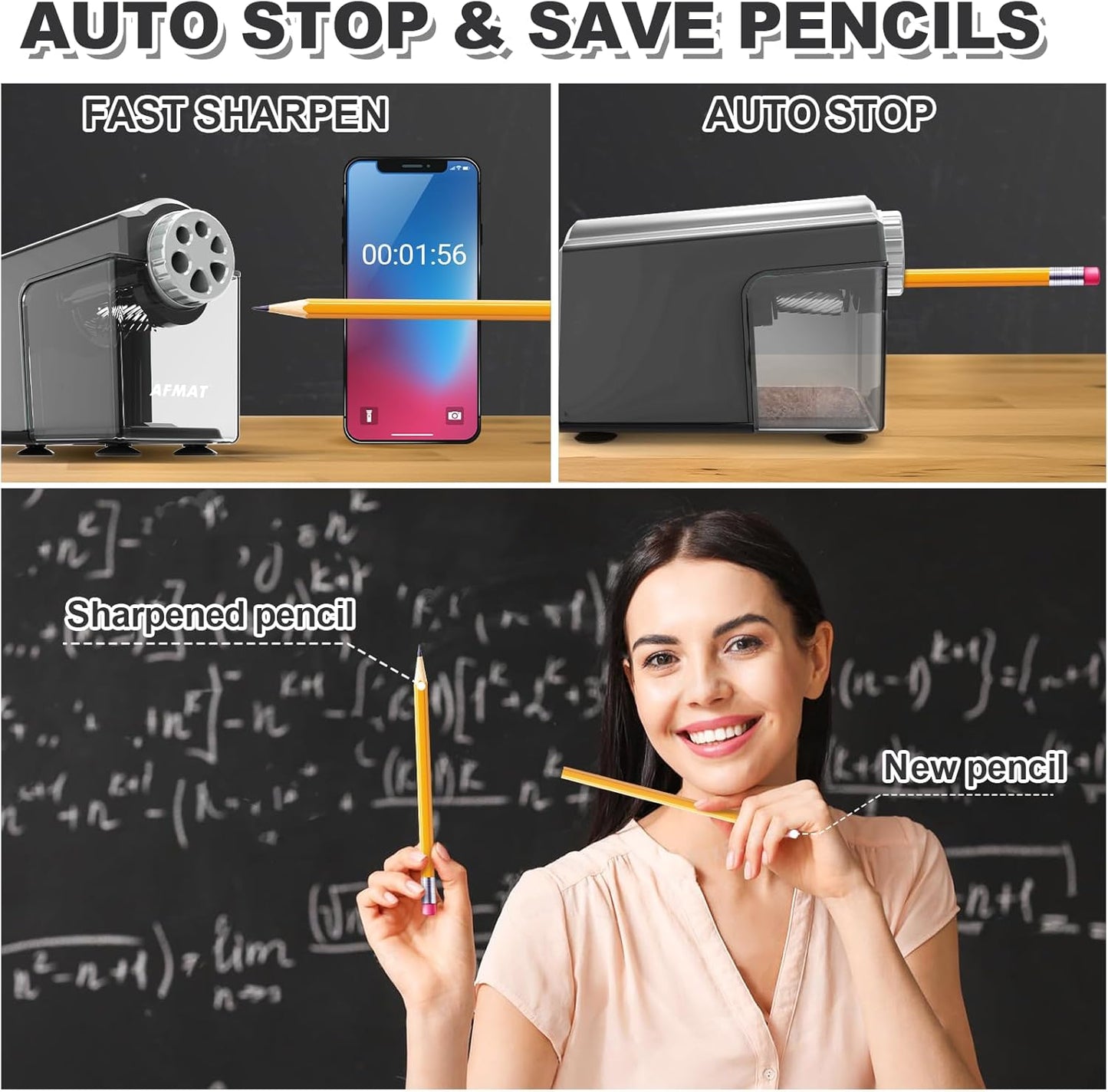 Classroom Electric Pencil Sharpener,PSX4GY