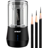 🎨Artists Must Have 🎨Rechargeable Long Point Pencil Sharpener for Artist, 3 Point Options, Auto Stop, 8-25mm Super Long Tip, Electric Artist Pencil Sharpener for φ6-8.5mm Charcoal/Drawing/Sketching/Colored Pencils,PSB06