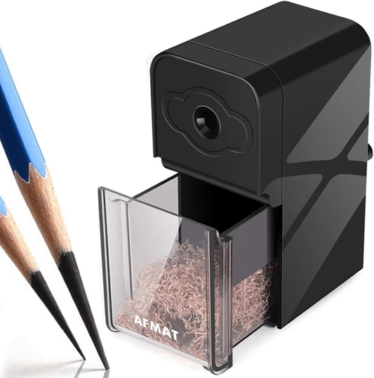 AFMAT PS10 Long Point Manual Pencil Sharpener, 8-20mm Long Pencil Nibs,for φ6-8.2mm Art/Charcoal/Drawing/Sketching/Colored Pencils
