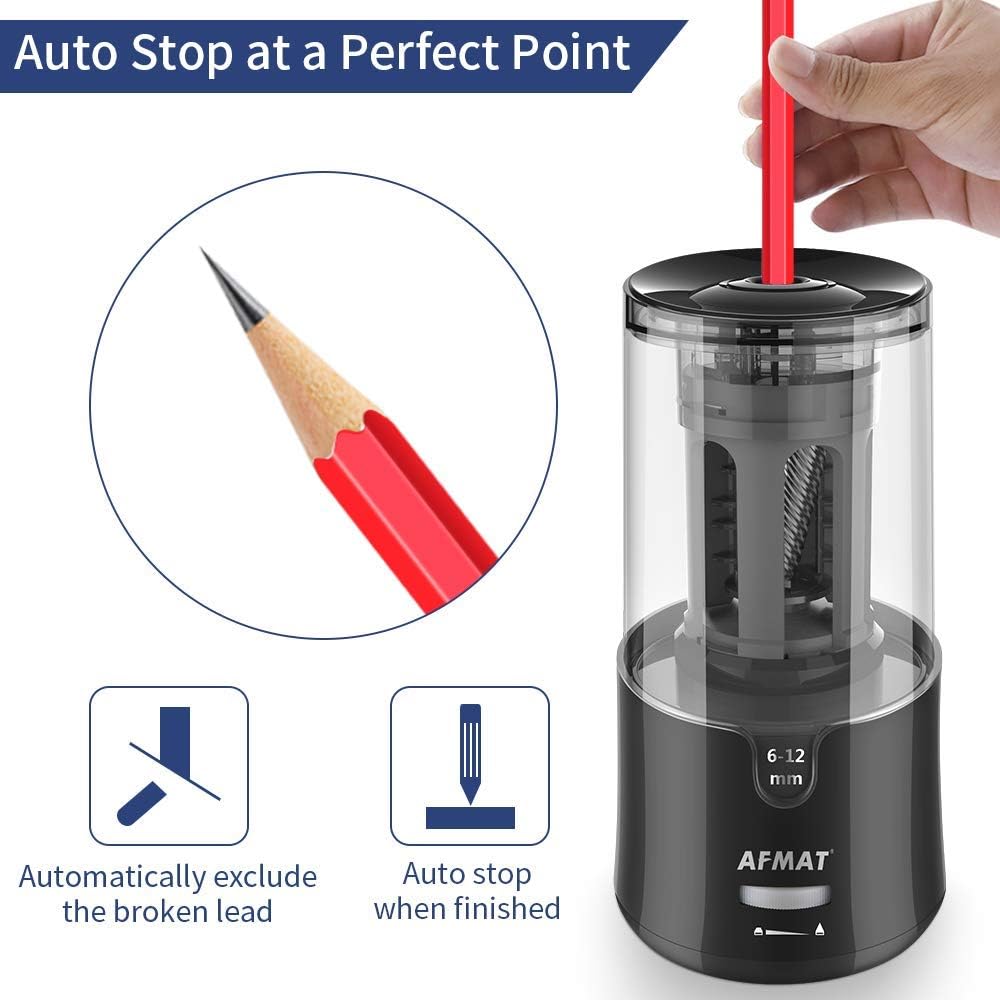 🔵Used-good🔵Electric Pencil Sharpener Auto Stop,PS92BK