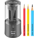 🏆The Sharpener That Outsmarts Almost Every Pencil🏆Electric Pencil Sharpener for Colored Pencils,for 6-12mm No.2/Jumbo Pencils,PS91GY
