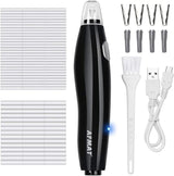 【Ali Haider Artist】AFMAT EE04 Electric Rechargeable Electric Eraser Kit for Artists,140 Refills for Drafting