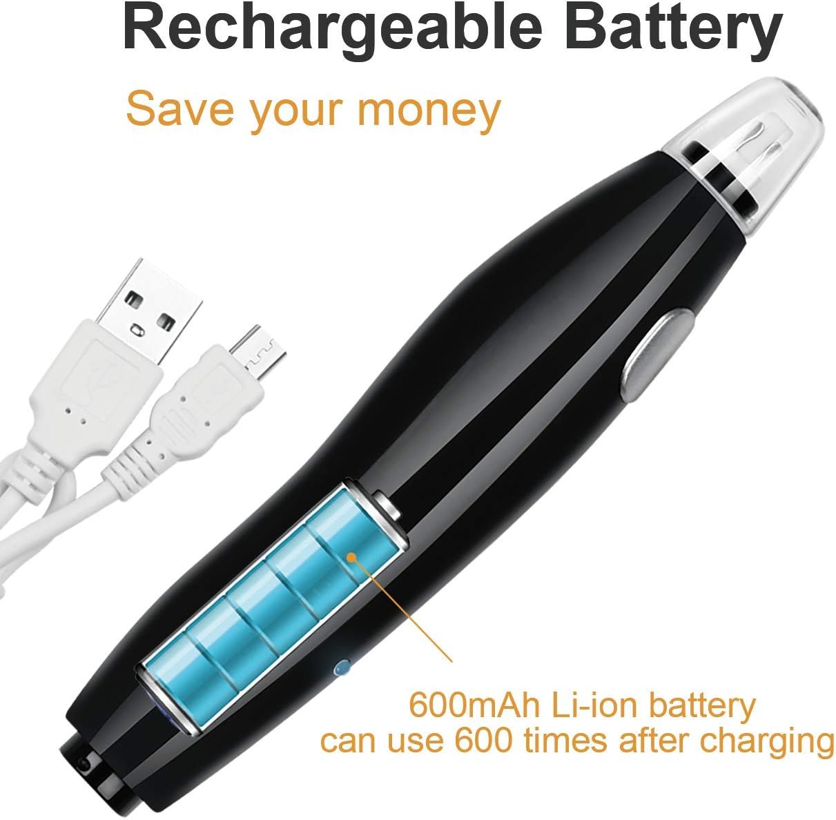 【Ali Haider Artist】AFMAT EE04 Electric Rechargeable Electric Eraser Kit for Artists,140 Refills for Drafting