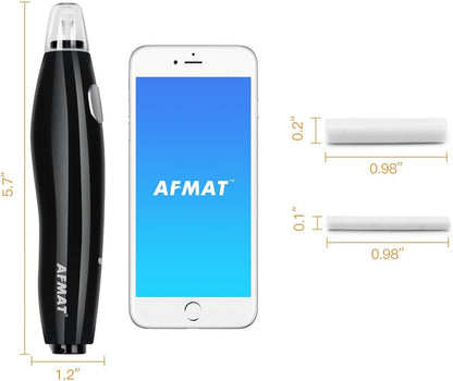 【Ali Haider Artist】AFMAT EE04 Electric Rechargeable Electric Eraser Kit for Artists,140 Refills for Drafting