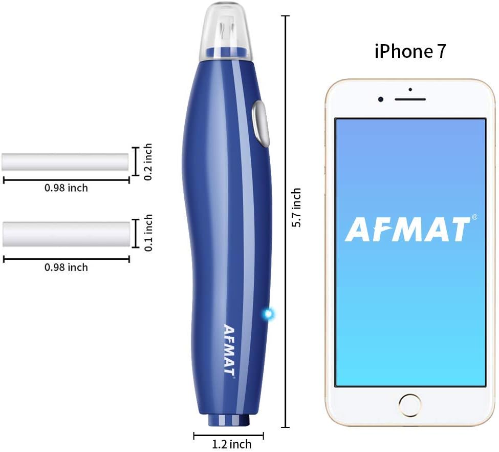 Available in the UK:AFMAT EE03 Electric Eraser for Artists with 140 Refills, Rechargeable Electric Rubbers for Artists,2 Sizes,Automatic Portable Pencil Eraser for Drafting,Painting, Sketching, Detailer Tool,White