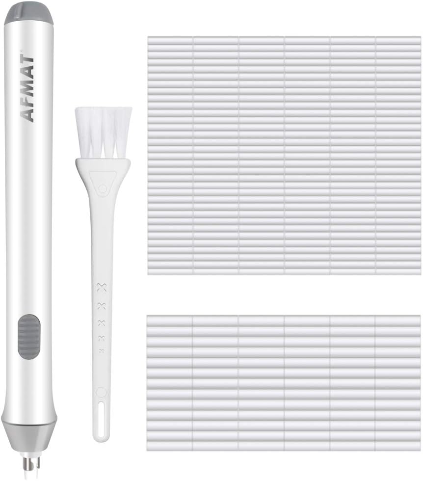 Electric Eraser Battery Operated for Artists, with 140 Eraser Refills, EEW001