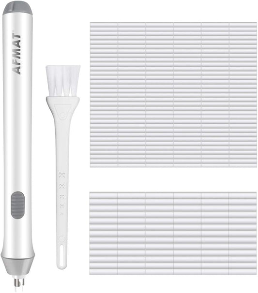 Electric Eraser Battery Operated for Artists, with 140 Eraser Refills, EEW001