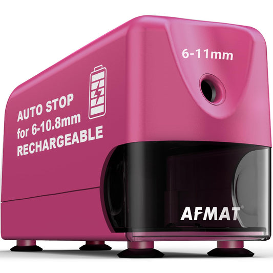 🏫Classroom Must-Haves Every Teacher Needs🏫Electric Pencil Sharpener for Classroom, Cordless & Rechargeable & Heavy Duty, for 6-11mm Pencils, 10,000 Sharpenings,PSD3RW