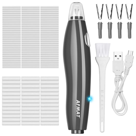 Rechargeable Electric Eraser for Artists, with 140 Eraser Refills, EE24