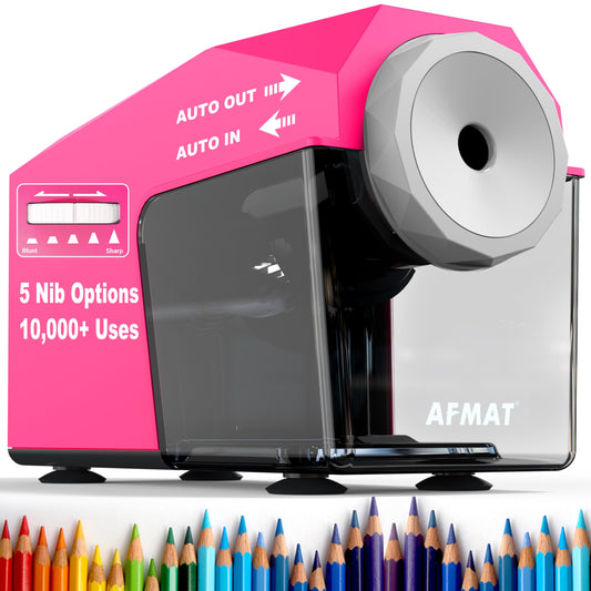Newly Upgraded Fully Automatic Electric Pencil Sharpener,3X Longer Cutter Life,PSC4RR