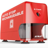 🏫Classroom Must-Haves Every Teacher Needs🏫Electric Pencil Sharpener for Classroom, Cordless & Rechargeable & Heavy Duty, for 6-11mm Pencils, 10,000 Sharpenings,PSD3RD