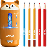 ✅Newest Model Best Features✅ AFMAT PSJ4 Electric Pencil Sharpener, Fully Automatic, for 6.5-12mm Pencils,PSJ4BN