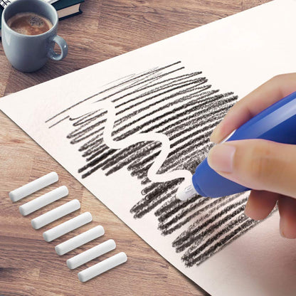 Rechargeable Electric Eraser for Artists, with 140 Eraser Refills, EE04