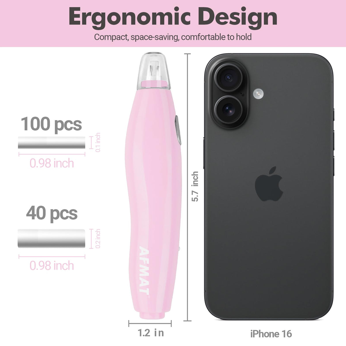 Rechargeable Electric Eraser for Artists, with 140 Eraser Refills, EE15