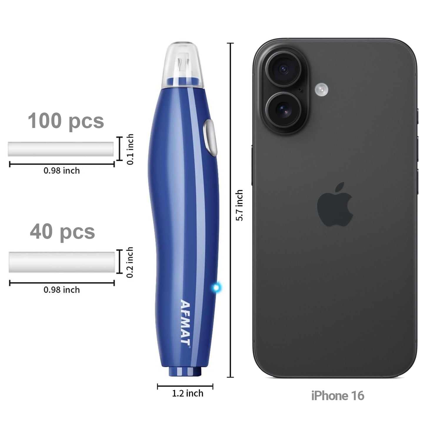 Rechargeable Electric Eraser for Artists, with 140 Eraser Refills, EE04