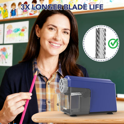Rechargeable Classroom Electric Pencil Sharpener,PSD4RD