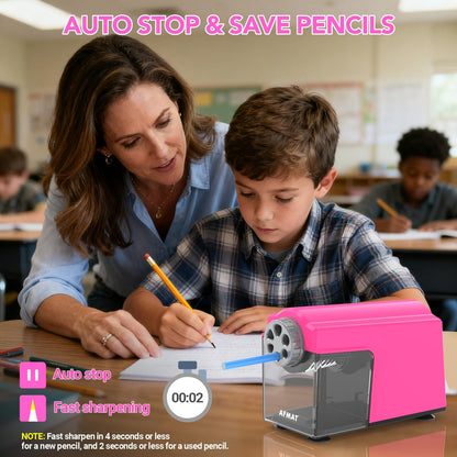 Rechargeable Classroom Electric Pencil Sharpener,PSD4RD
